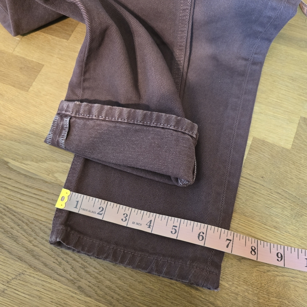 Etica Finn High-Rise Slim Straight-Leg Jean 27 - Picture 14 of 14